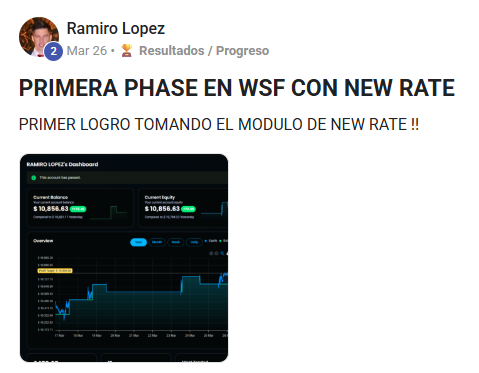 Resultado publicado por Ramiro Lopez en la comunidad PoPey Academy
